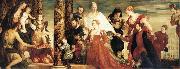 The Madonna of the house of Coccina Paolo  Veronese